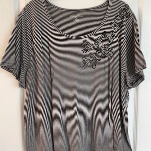 Kim Rogers Woman Stripe Top